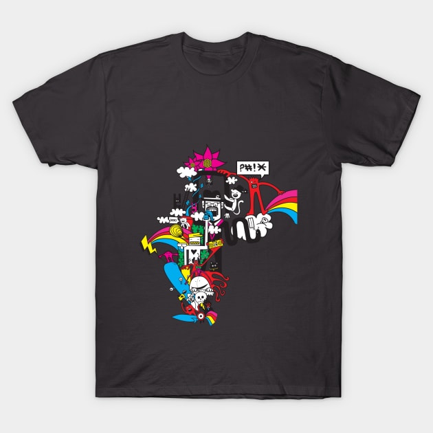 Monster Mash! T-Shirt by Kerpolska